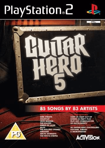 Guitar Hero 5 - PS2 - Sony PlayStation 2 - Packshots