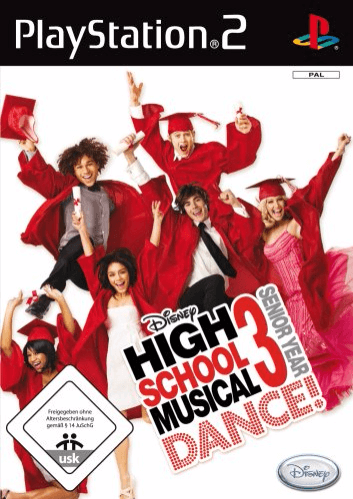 High School Musical 3: Senior Year DANCE! - PS2 - Sony PlayStation 2