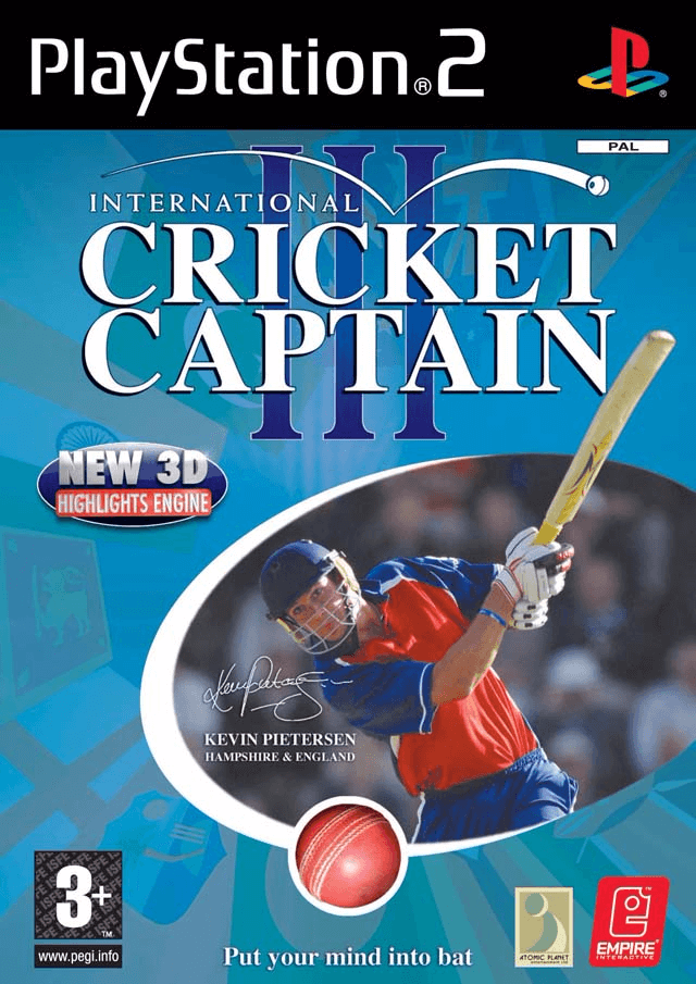 International Cricket Captain III - PS2 - Sony PlayStation 2