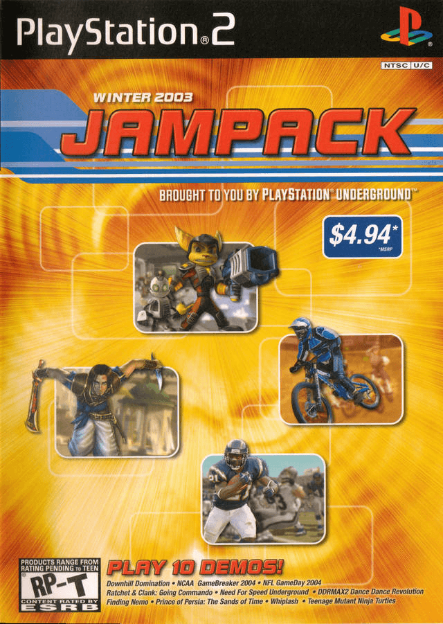 Jampack Winter 2003 - PS2 - Sony PlayStation 2