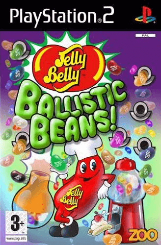 Jelly Belly: Ballistic Beans - PS2 - Sony PlayStation 2