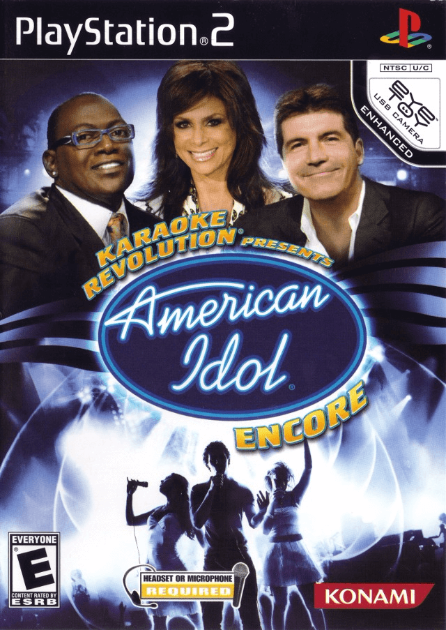 Karaoke Revolution Presents: American Idol Encore - PS2 - Sony PlayStation 2