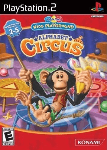 Konami Kids Playground: Alphabet Circus - PS2 - Sony PlayStation 2