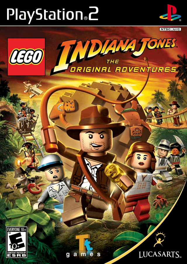 LEGO Indiana Jones: The Original Adventures - PS2 - Sony PlayStation 2