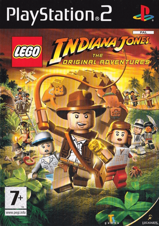 LEGO Indiana Jones: The Original Adventures - PS2 - Sony PlayStation 2