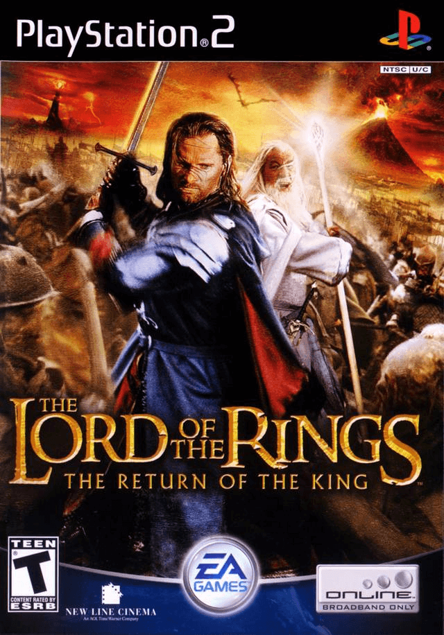 The Lord of the Rings: The Return of the King - PS2 - Sony PlayStation 2 - Packshots