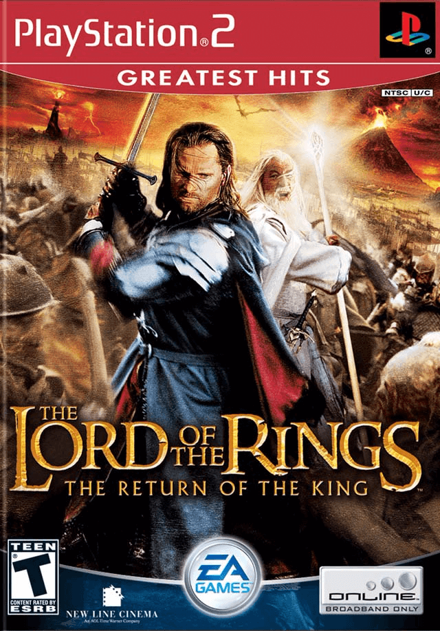 The Lord of the Rings: The Return of the King - PS2 - Sony PlayStation 2 - Packshots