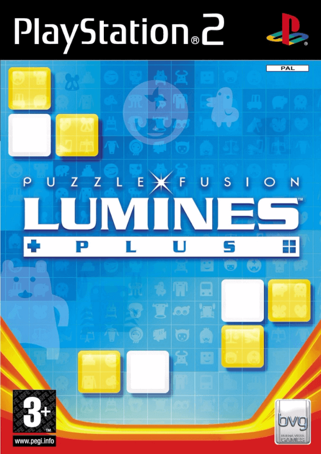 Lumines Plus - PS2 - Sony PlayStation 2