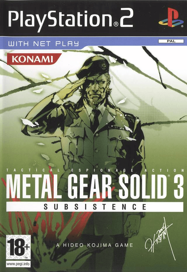 Metal Gear Solid 3: Subsistence - PS2 - Sony PlayStation 2