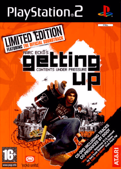 Marc Ecko's Getting Up: Contents Under Pressure - PS2 - Sony PlayStation 2