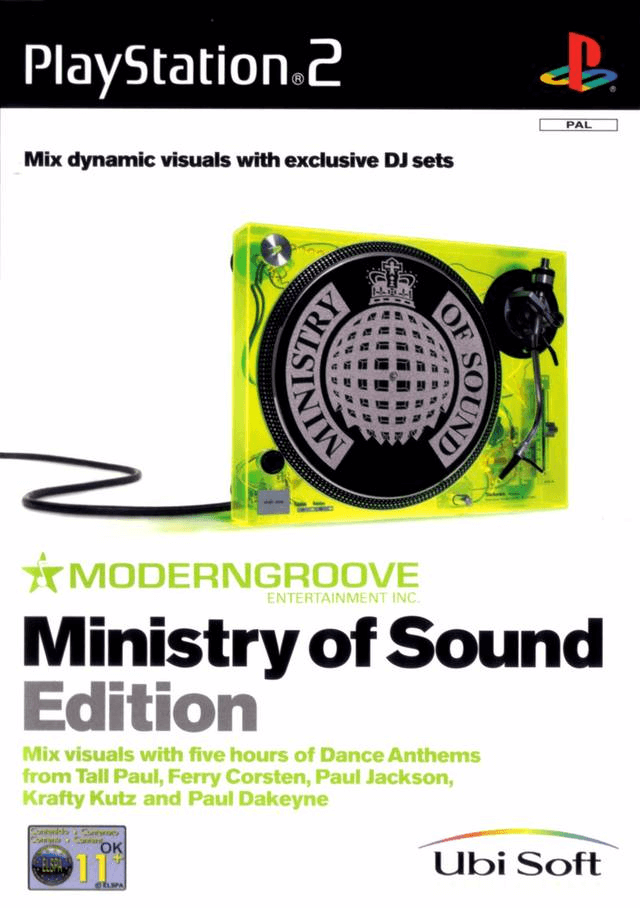 Moderngroove: Ministry of Sound Edition - PS2 - Sony PlayStation 2