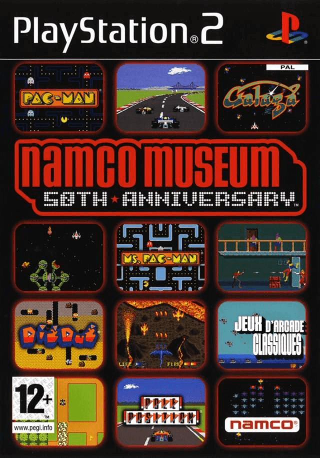 Namco Museum 50th Anniversary - PS2 - Sony PlayStation 2 - Packshots