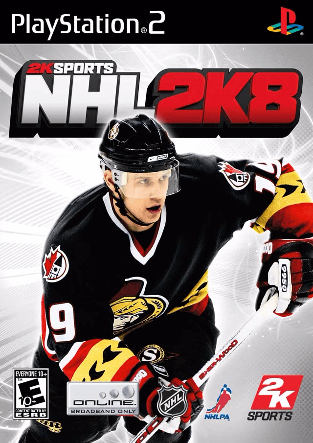 NHL 2K8 - PS2 - Sony PlayStation 2