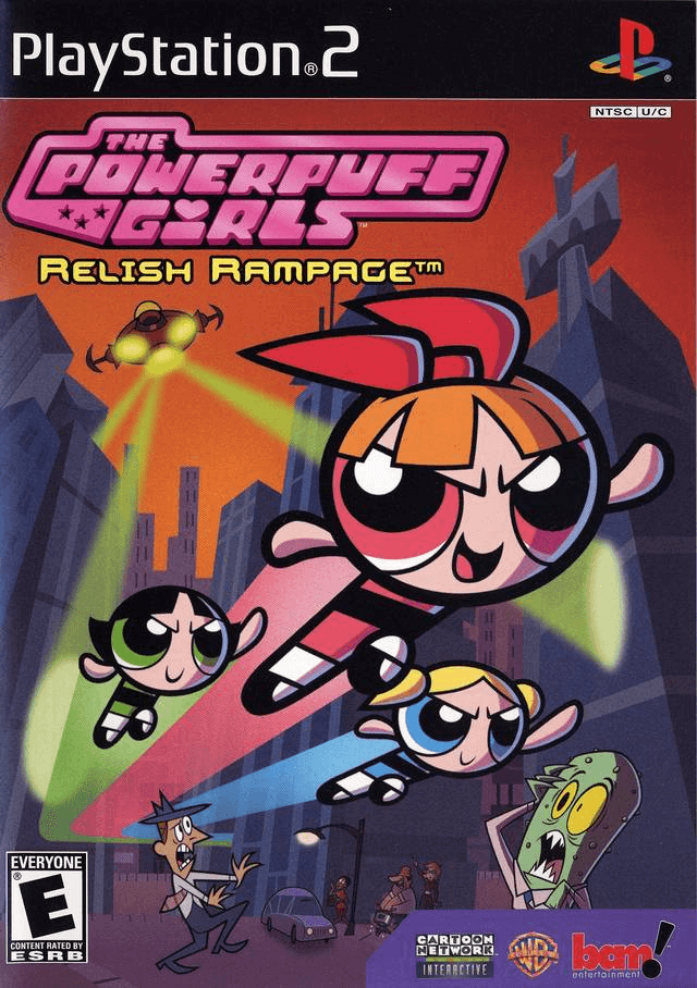 The Powerpuff Girls: Relish Rampage - PS2 - Sony PlayStation 2