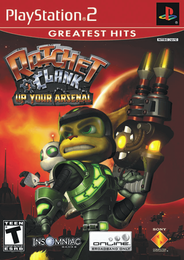 Ratchet & Clank: Up Your Arsenal - PS2 - Sony PlayStation 2 - Packshots