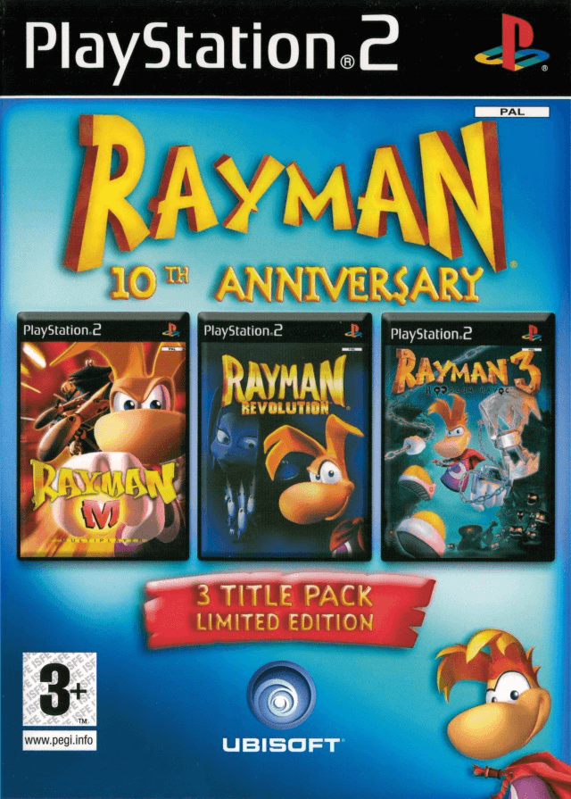 Rayman 10th Anniversary - PS2 - Sony PlayStation 2