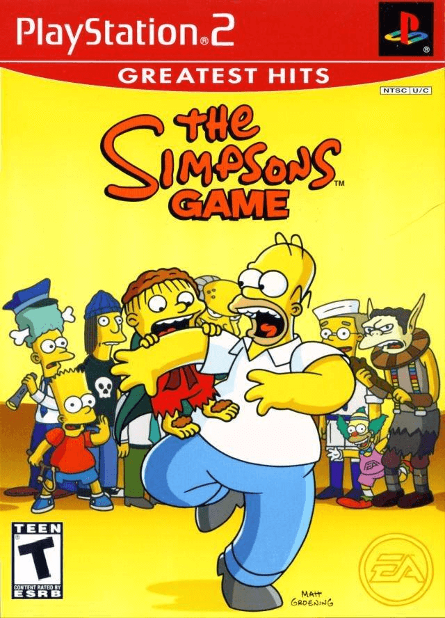 The Simpsons Game - PS2 - Sony PlayStation 2