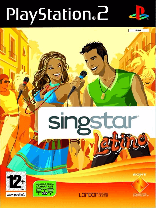 SingStar Latino - PS2 - Sony PlayStation 2