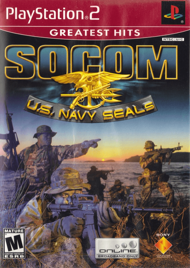 SOCOM: U.S. Navy SEALs - PS2 - Sony PlayStation 2