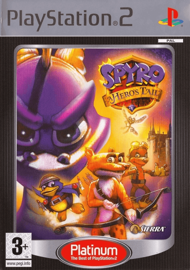 Spyro: A Hero's Tail - PS2 - Sony PlayStation 2