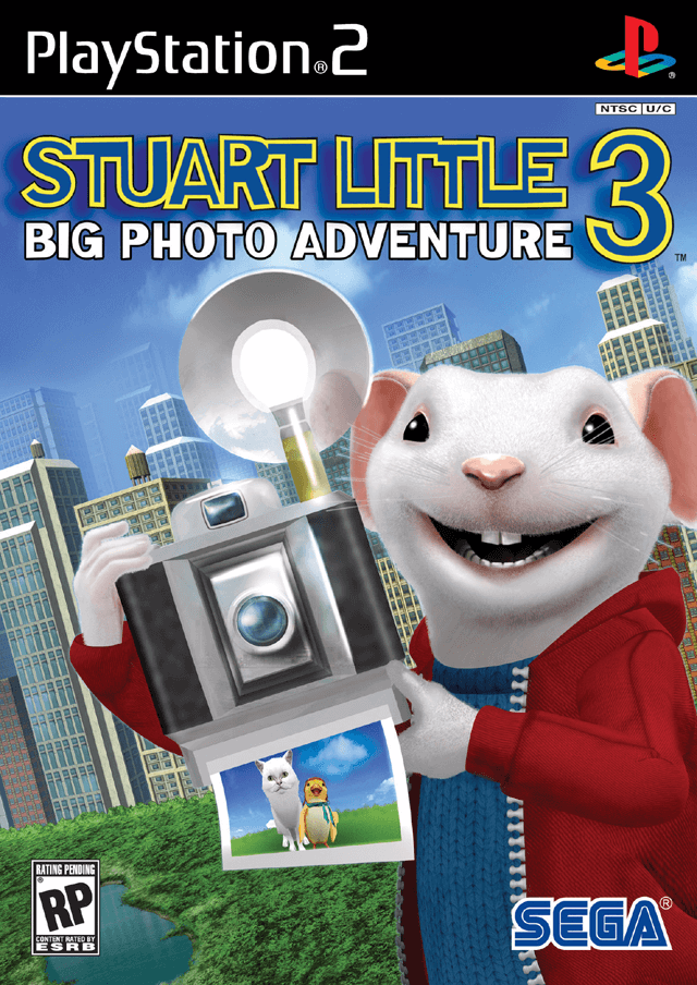 Stuart Little 3: Big Photo Adventure - PS2 - Sony PlayStation 2 - Packshots