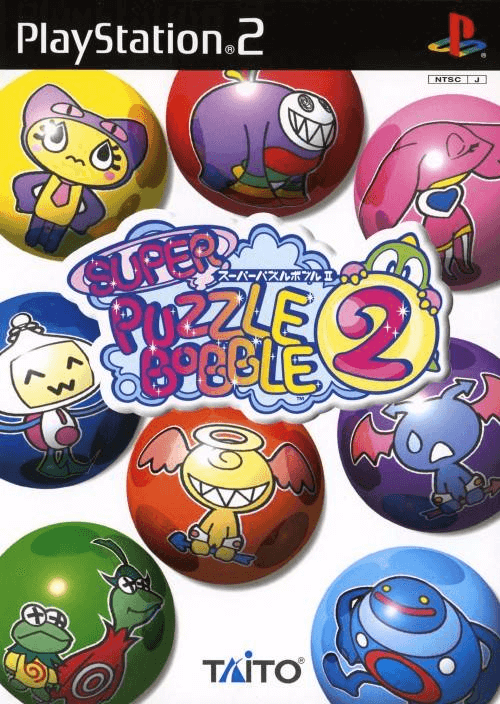 Super Puzzle Bobble 2 - PS2 - Sony PlayStation 2