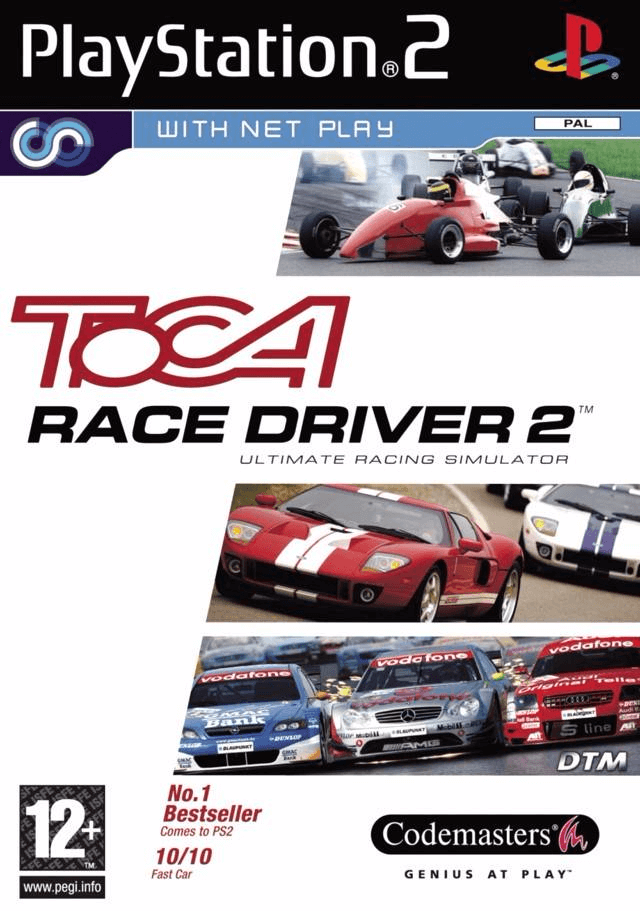 TOCA Race Driver 2: The Ultimate Racing Simulator - PS2 - Sony PlayStation 2