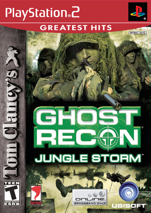 Tom Clancy's Ghost Recon: Jungle Storm - PS2 - Sony PlayStation 2 - Packshots