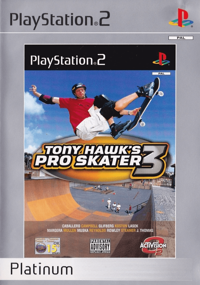 Tony Hawk's Pro Skater 3 - PS2 - Sony PlayStation 2