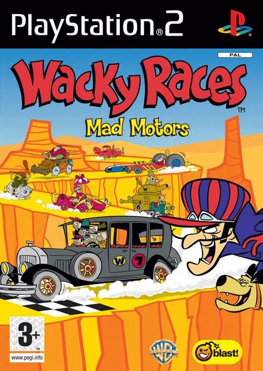 Wacky Races: Mad Motors - PS2 - Sony PlayStation 2 - Packshots