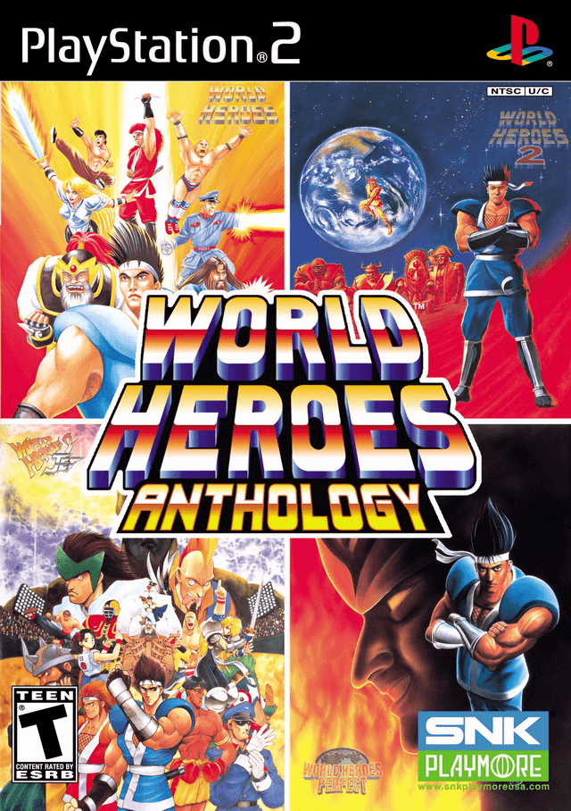 World Heroes Anthology - PS2 - Sony PlayStation 2 - Packshots