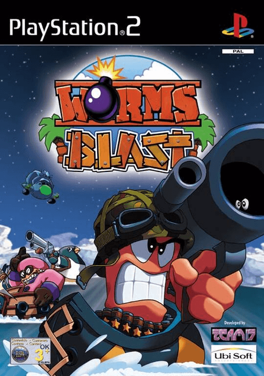 Worms Blast - PS2 - Sony PlayStation 2