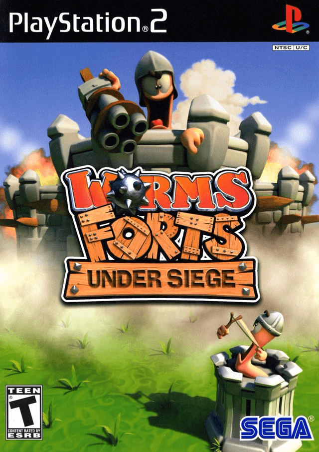 Worms Forts: Under Siege - PS2 - Sony PlayStation 2