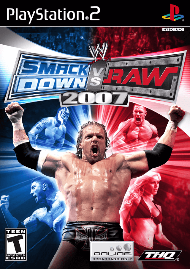 WWE SmackDown vs. Raw 2007 - PS2 - Sony PlayStation 2