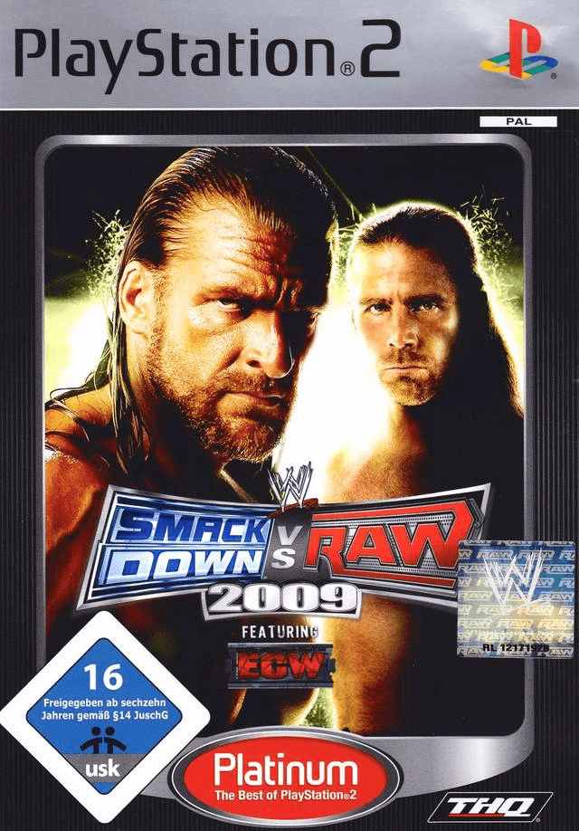 WWE SmackDown vs. Raw 2009 - PS2 - Sony PlayStation 2