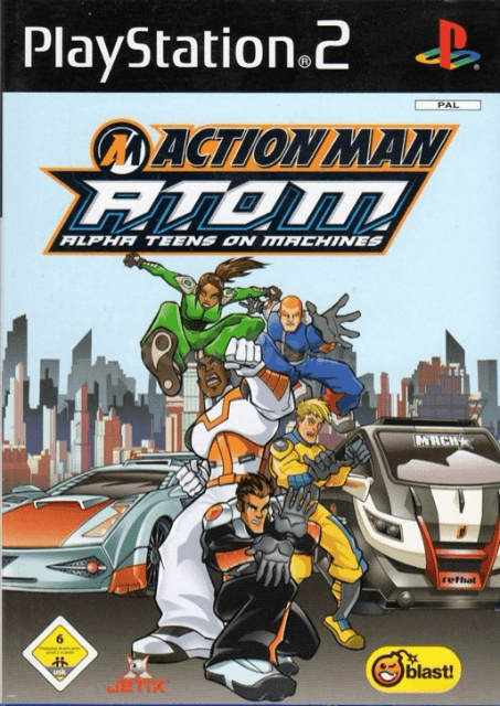 Action Man A.T.O.M.: Alpha Teens on Machines - PS2 - Sony PlayStation 2