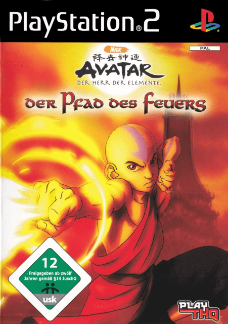 Avatar: Der Herr der Elemente - Der Pfad des Feuers - PS2 - Sony PlayStation 2