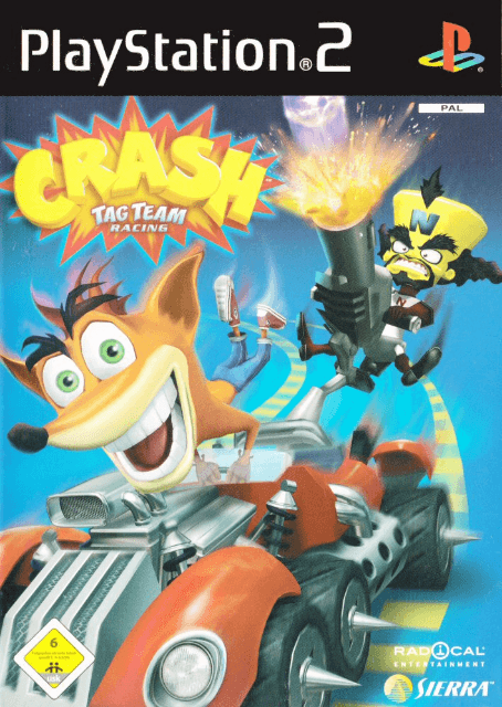 Crash Tag Team Racing - PS2 - Sony PlayStation 2