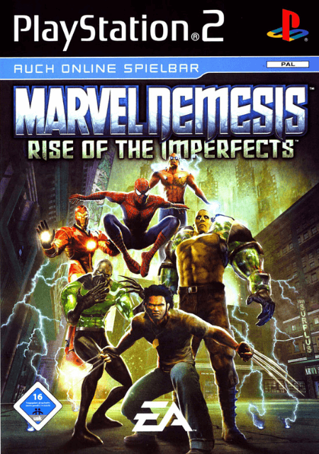 Marvel Nemesis: Rise of the Imperfects - PS2 - Sony PlayStation 2