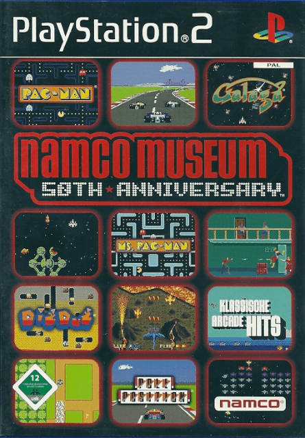 Namco Museum 50th Anniversary - PS2 - Sony PlayStation 2 - Packshots