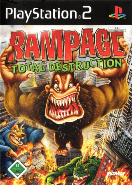 Rampage: Total Destruction - PS2 - Sony PlayStation 2