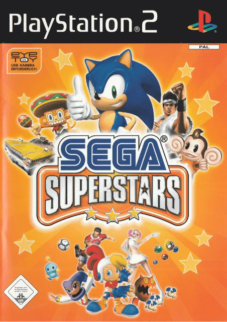 Sega SuperStars - PS2 - Sony PlayStation 2