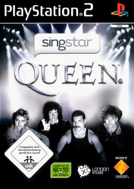 SingStar Queen - PS2 - Sony PlayStation 2