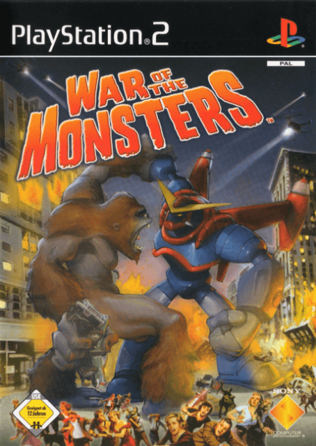 War of the Monsters - PS2 - Sony PlayStation 2