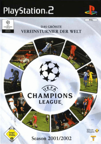 UEFA Champions League Season 2001/2002 - PS2 - Sony PlayStation 2