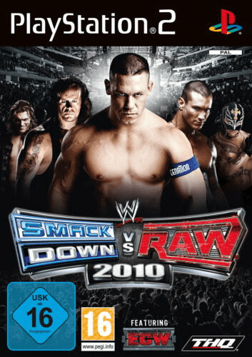 WWE SmackDown vs. Raw 2010 - PS2 - Sony PlayStation 2