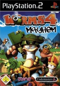 Worms 4: Mayhem - PS2 - Sony PlayStation 2