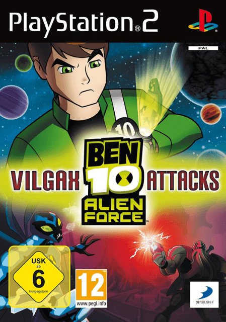 Ben 10 Alien Force: Vilgax Attacks - PS2 - Sony PlayStation 2