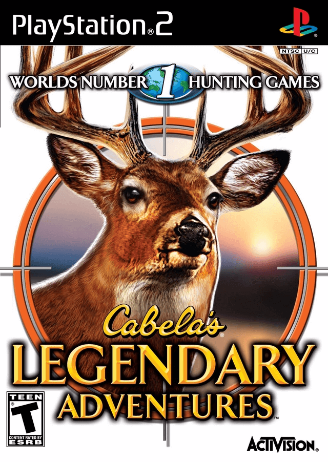 Cabela's Legendary Adventures - PS2 - Sony PlayStation 2