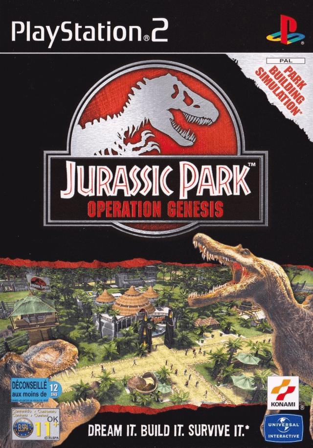 Jurassic Park: Operation Genesis - PS2 - Sony PlayStation 2
